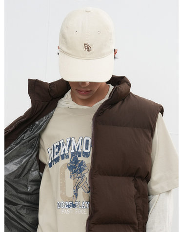 UNISEX 코듀로이 GNRL 로고 볼캡 [CREAM] / SBE3U91005-MAN