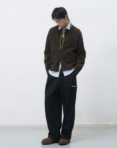 UNISEX 스티치 카고 스웻팬츠 [3COL] / SBE4U52013-MAN