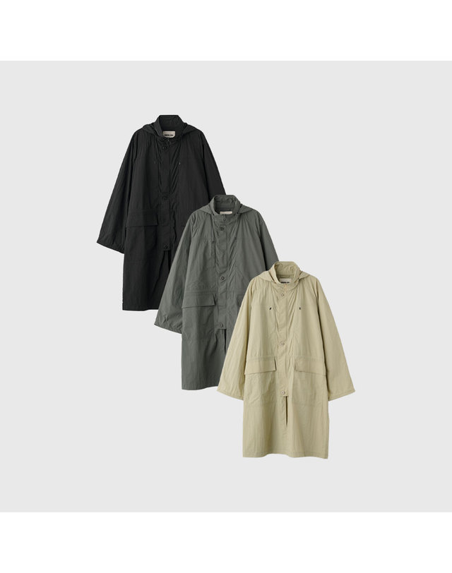 제너럴아이디어 제너럴 아이디어 UNISEX 유틸리티 롱 사파리 점퍼 [3COL] / SBE1U07003-MAN 착용컷