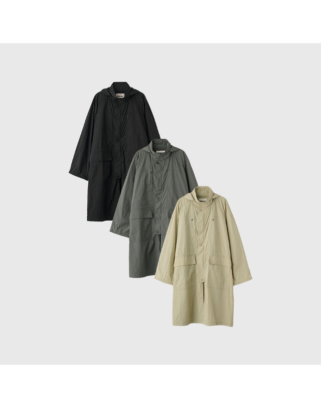 제너럴아이디어 제너럴 아이디어 UNISEX 유틸리티 롱 사파리 점퍼 [3COL] / SBE1U07003-WOMAN 착용컷
