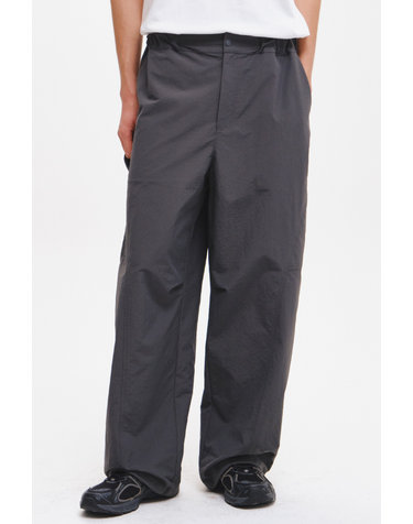 UNISEX 레이어드 포켓 와이드 립스탑 팬츠 [CHARCOAL] / GF3UPT009-MAN
