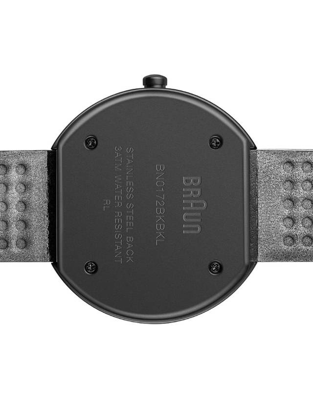 브라운 BRAUN BN0172BKBKL 클래식 공용 가죽시계 착용컷