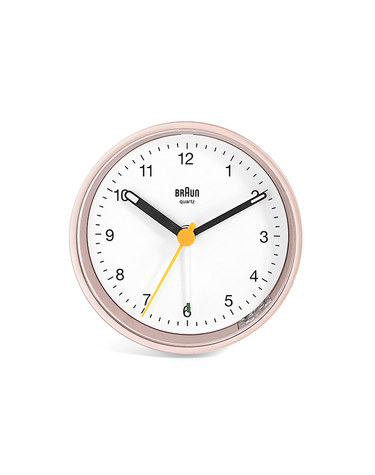 BRAUN BC12PW 클래식 크레센도 알람 저소음 공용 탁상시계