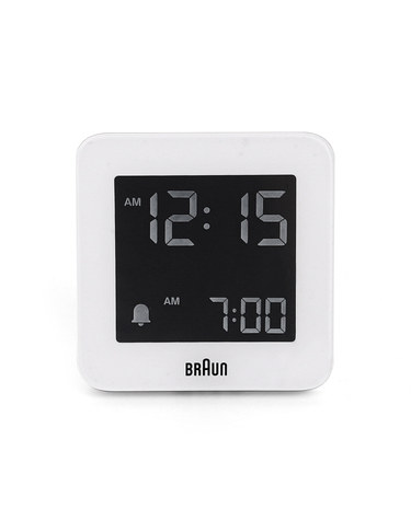 BRAUN BC09W 디지털 크레센도 알람 공용 탁상시계
