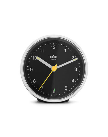 BRAUN BC12SB 클래식 크레센도 알람 저소음 공용 탁상시계