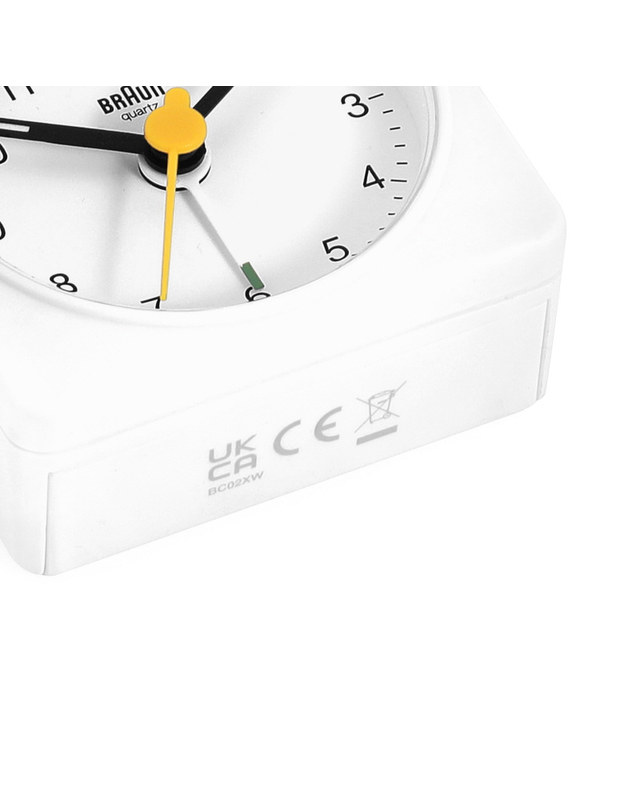 브라운 BRAUN BC02XW 클래식 트래블 크레센도 알람 저소음 공용 탁상시계 착용컷