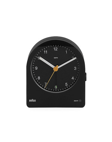 BRAUN BC22B 클래식 아날로그 크레센도 알람 저소음 공용 탁상시계