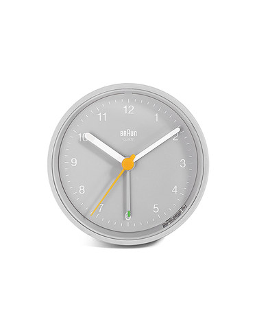 BRAUN BC12G 클래식 크레센도 알람 저소음 공용 탁상시계
