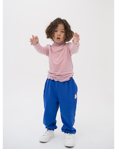JERSEY TRAINNING PANTS BLUE