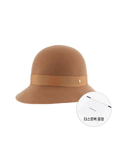 헬렌카민스키 HAT51532 CA 에타 카멜 리본 라운드 클로슈 버킷햇