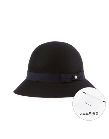 헬렌카민스키 HAT51463 MY 알프레다 6 미스틱 리본 캐시미어 클로슈 버킷햇