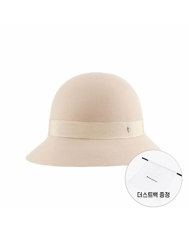 헬렌카민스키 헬렌카민스키 HAT51532 EC 에타 에크루 샌드 라운드 클로슈 버킷햇 착용컷