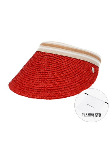 헬렌카민스키 HAT50265 TRNUS 비앙카 트로피칼 누가 스트라이프 바이저 썬캡