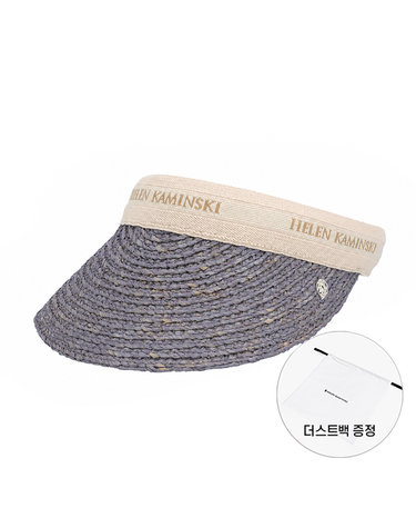헬렌카민스키 HAT52204 LINTL 비앙카 8 라일락 내추럴 로고 바이저 썬캡