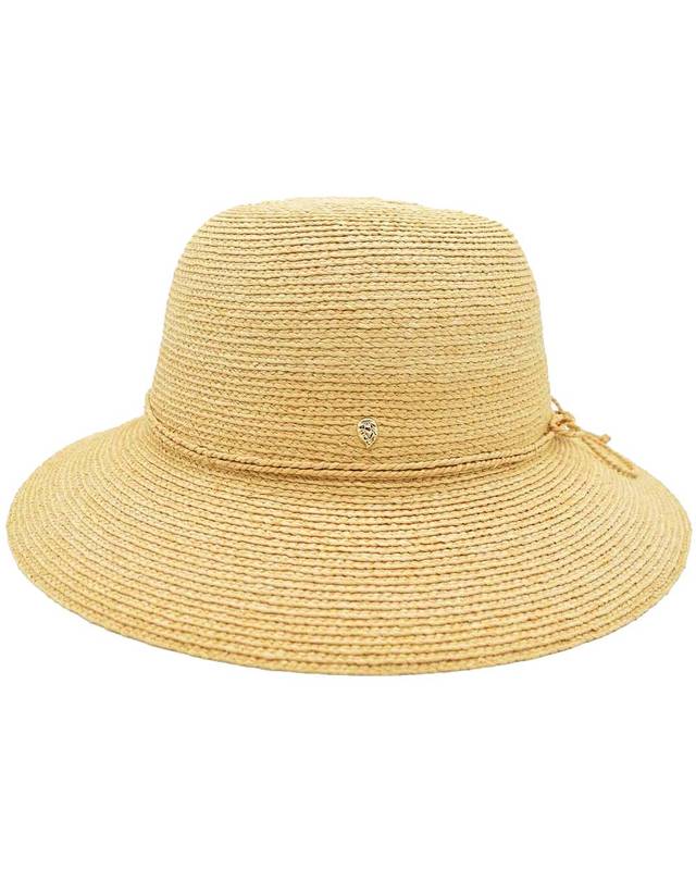 헬렌카민스키 25SS 도라 라피아 버킷햇 HAT51499 DORA NATURAL 착용컷