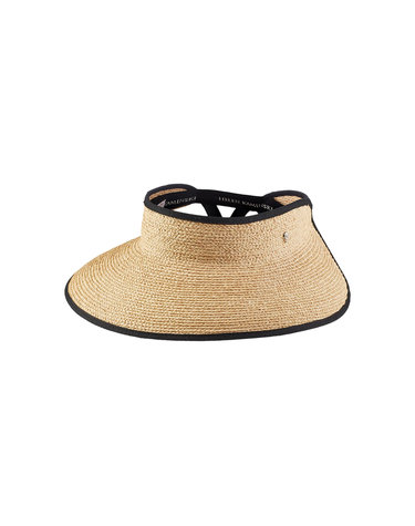 26SS 미타 라피아 바이저햇 네추럴/미드나잇 HAT50220 MITA NATURAL MIDNIGHT