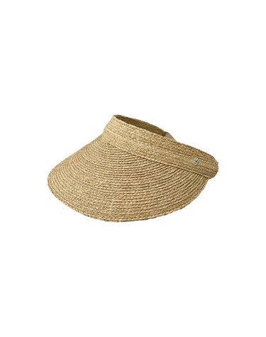 26SS 커스틴 라피아 바이저햇 네추럴 HAT52474 KIRSTEN NATURAL