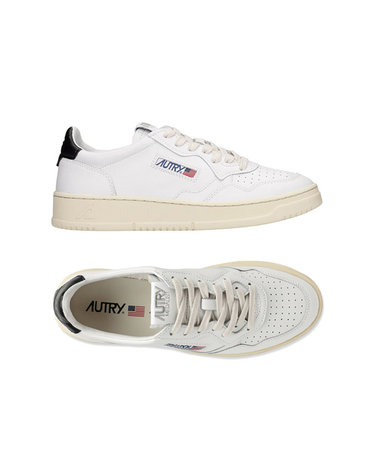 26SS 메달리스트 로우탑 스니커즈 화이트/블랙탭 AULW LL22
