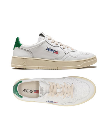 26SS 메달리스트 로우탑 스니커즈 화이트/그린탭 AULM LL20