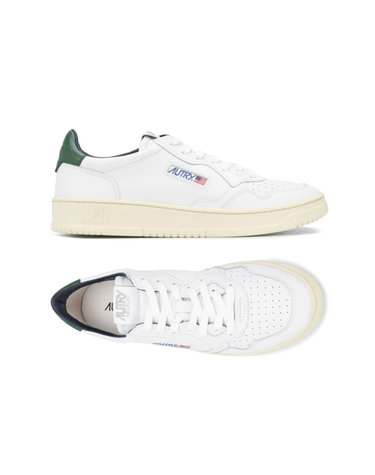 26SS 메달리스트 로우탑 스니커즈 화이트/그린탭 AULM LN21