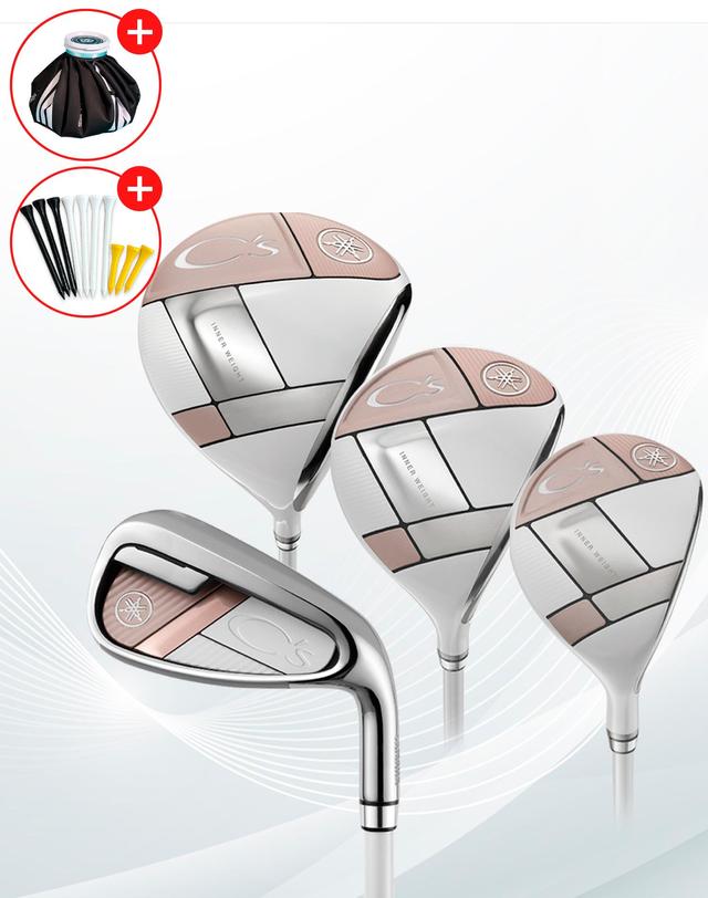야마하 증정[오리엔트골프정품] 25년 야마하 CS(씨즈) 여성용 풀세트 (10PCS)(D+FW+UT+7I) GF 착용컷