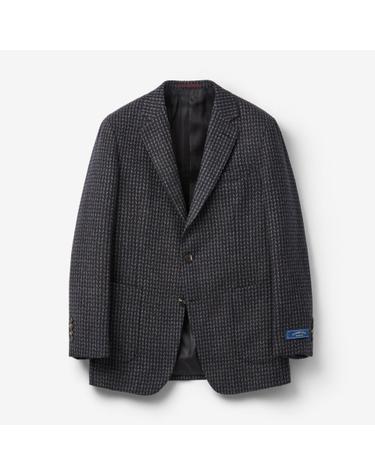 울 혼방 하운드투스 자켓 MFJBW25413BRO