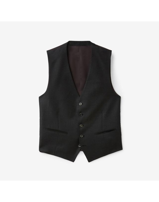 캠브리지 멤버스 카벤디쉬 울캐시 서지 솔리드 베스트 (Dark Gray) MNFDA25703GYD 착용컷