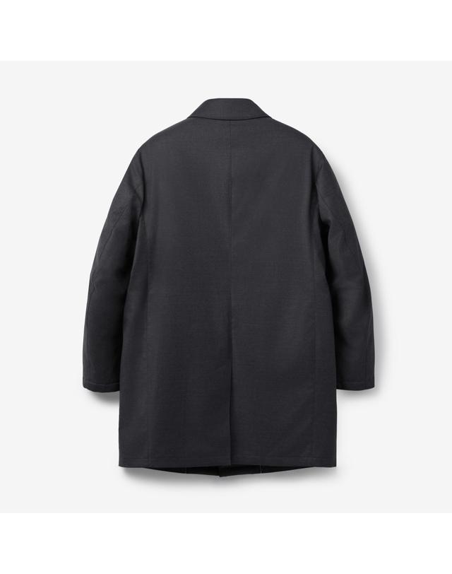 캠브리지 멤버스 로로피아나 스톰 원단 구스다운 런던코트 MYCDW25201GRY 착용컷