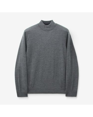 워셔블 울 플레인 하프 터틀넥 MYWAA26101GRY