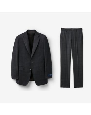 제냐 울캐시 브라운데코 글렌체크 수트 (Gray) MRFBW25212GRY_MRFCW25212GRY