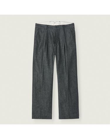 [MOVERE X ROLIAT] 재팬 메이드 원턱 데님 MTPDW25602BKX