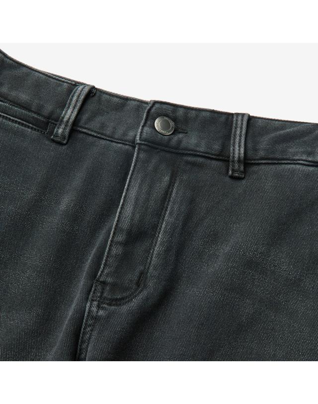 캠브리지 멤버스 테이퍼드 핏 기모 흑청 데님 MYPDW26312GRY 착용컷