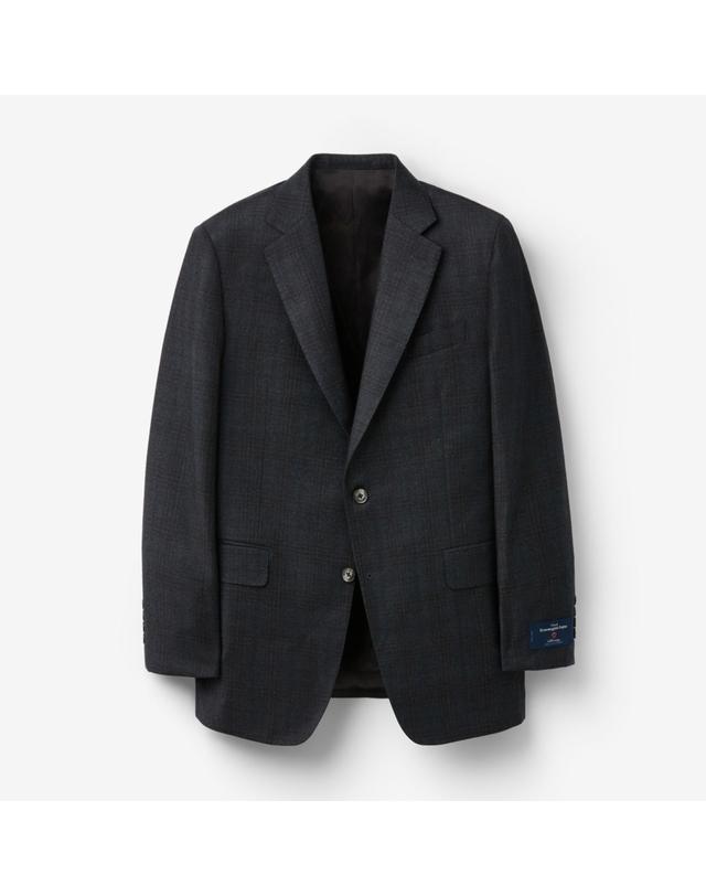 캠브리지 멤버스 제냐 울캐시 브라운데코 글렌체크 수트 (Gray) MRFBW25212GRY_MRFCW25212GRY 착용컷