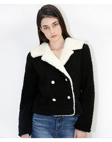 세일러 양털 블랙 자켓 _ Sailor Wool Black JK