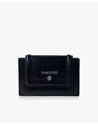 NEW CARD WALLET-M _Glossy Black