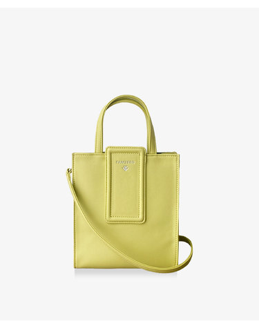 -리뉴얼-[미니 시그니처 쇼퍼백] mini SIGNATURE SHOPPER BAG - REMON YELLOW
