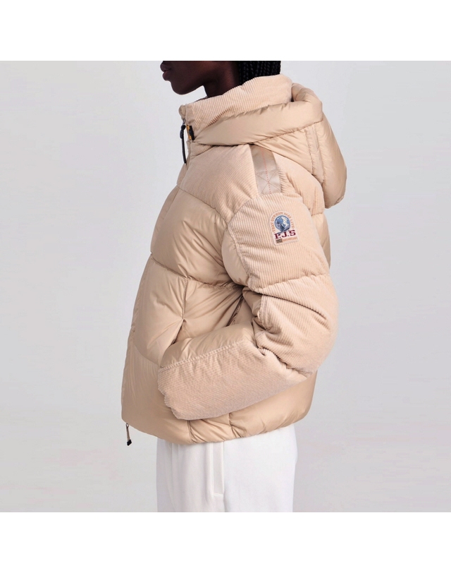 파라점퍼스 [PARAJUMPERS] MIRROR 코듀로이 여성 패딩 PWPUCU31 253 착용컷