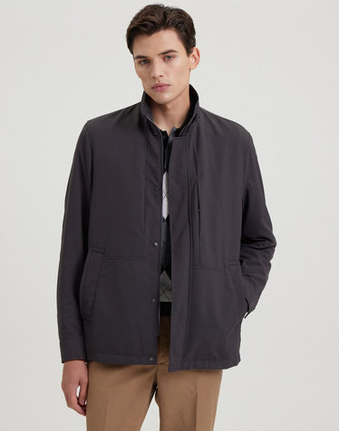 [클리어런스][IMPORTED FABRIC] 라이너 탈착 사파리 점퍼