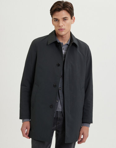 [클리어런스][IMPORTED FABRIC] 라이너 탈착 베이직 트렌치