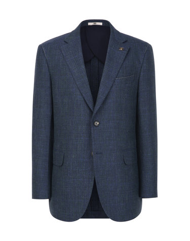 [OBS][LORO PIANA] 네이비 울실크린넨 자켓