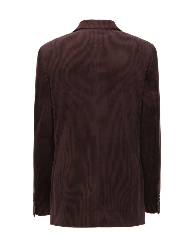 닥스 남성 [ZEGNA] 다크 와인 울 캐시미어 혼방 캐시코 자켓 진한 와인 착용컷