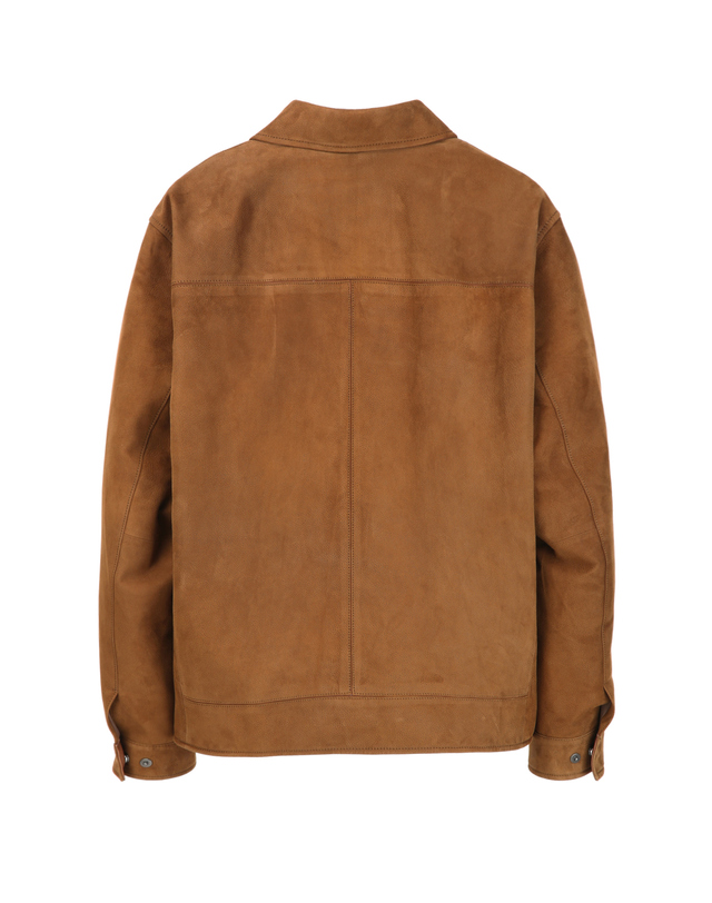 닥스 남성 [LEATHER] 카멜 누벅 블루종 점퍼 캐멀 상세