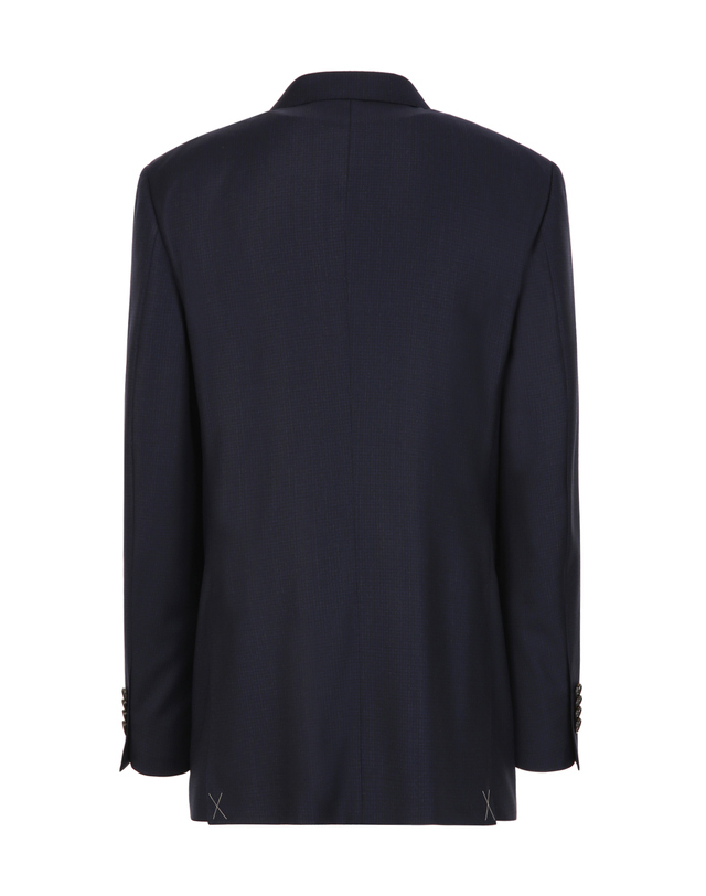 닥스 남성 [BRITAIN][ZEGNA] 다크 네이비 울 100% 마이크로 수트 진한 네이비 착용컷