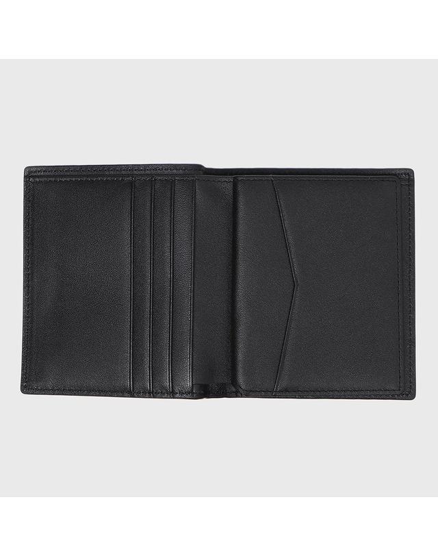 베노베로 [베노베로] 알렉스 소프트 엠보 소가죽 미니 중지갑 Mini Wallet 6cc black (BKG1ACP1201K1) 착용컷