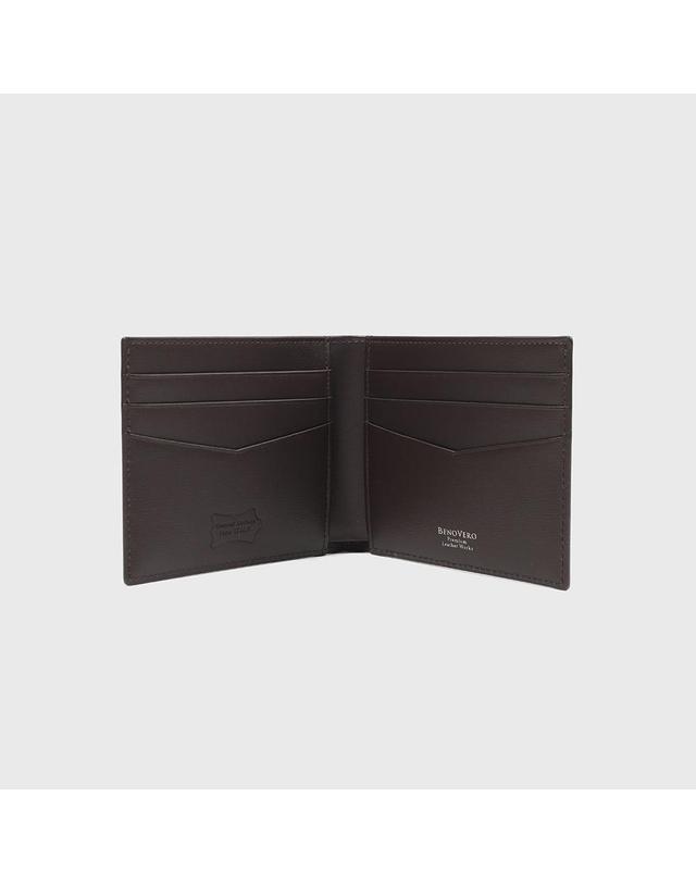 베노베로 [베노베로] 울트라카프 송아지가죽 반지갑 Brown (BKF1ACP2271W1) 착용컷
