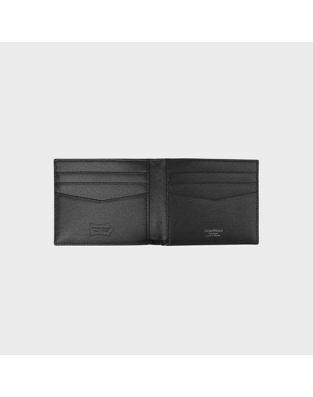 베노베로 [베노베로] 울트라카프 송아지가죽 반지갑 Black (BKF1ACP2271K1) 착용컷