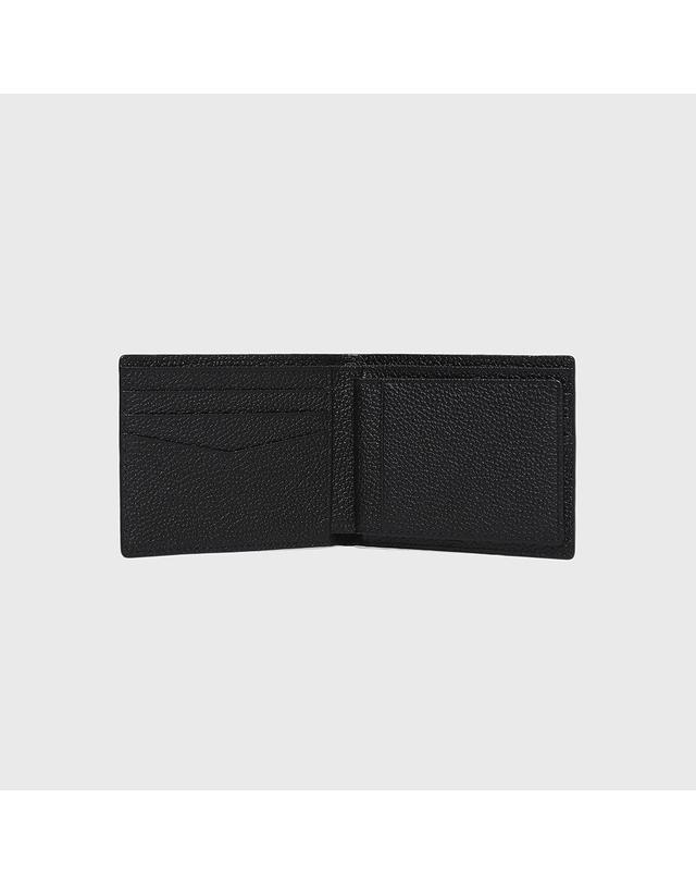 베노베로 [베노베로] 매튜 체크 소가죽 반지갑 블랙 (BKF1ACP2251K1) 착용컷