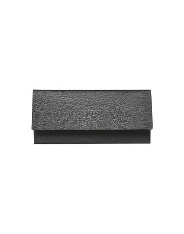 [베노베로] 고트 엠보 플랩 장지갑 BLACK (BLF1ACP3233K1)