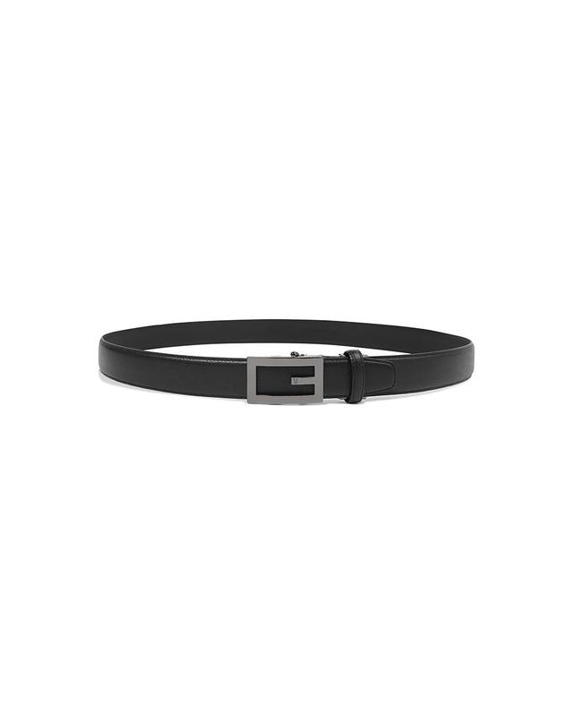 베노베로 [베노베로] 더비엠보 흑유광 자동벨트 BLACK (BLF1ACB1264K1) 착용컷