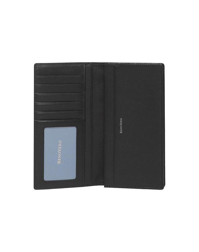 베노베로 [베노베로] ALEX SOFT 장지갑 BLACK (BLF1ACP3201K1) 착용컷